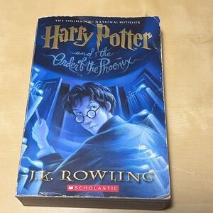 Harry Potter and the Order of the Phoenix Paperback Book J.K. Rowling Scholastic